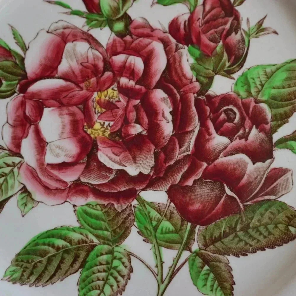 Johnson Bros. - "Rose" plate - Picture 6 of 7